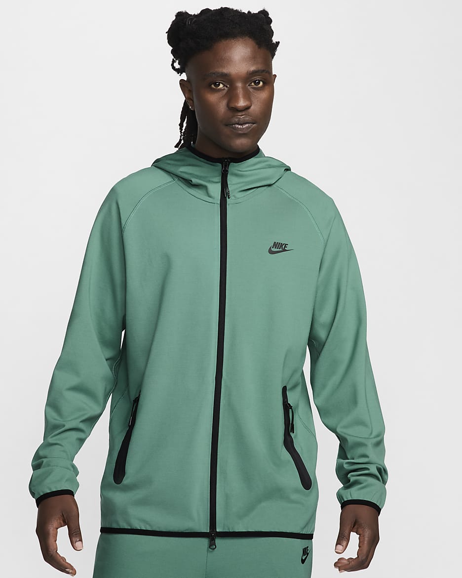 Nike Tech Men s Lightweight Knit Full Zip Hoodie. Nike